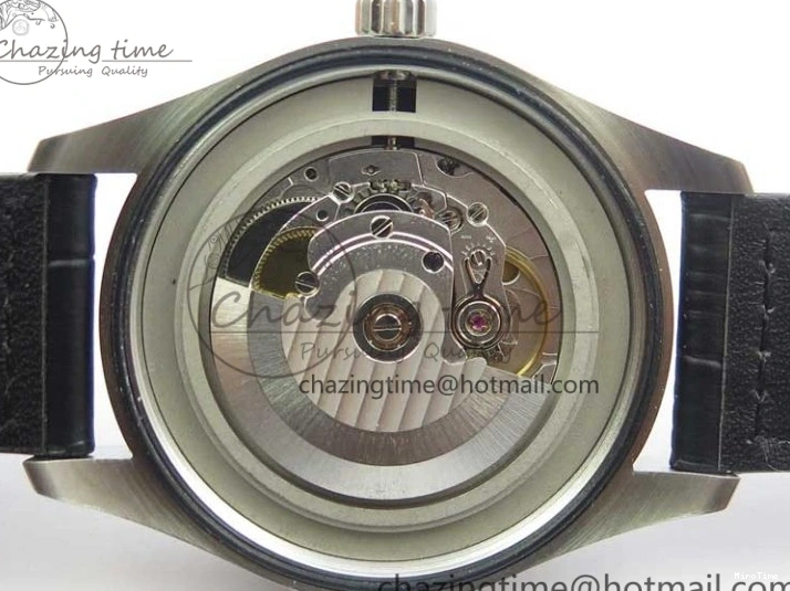 MIROTIME 0504 Affordable Mark XVII IW326501 FKF 1:1 Best Edition Black Dial on Black Leather Strap 7131